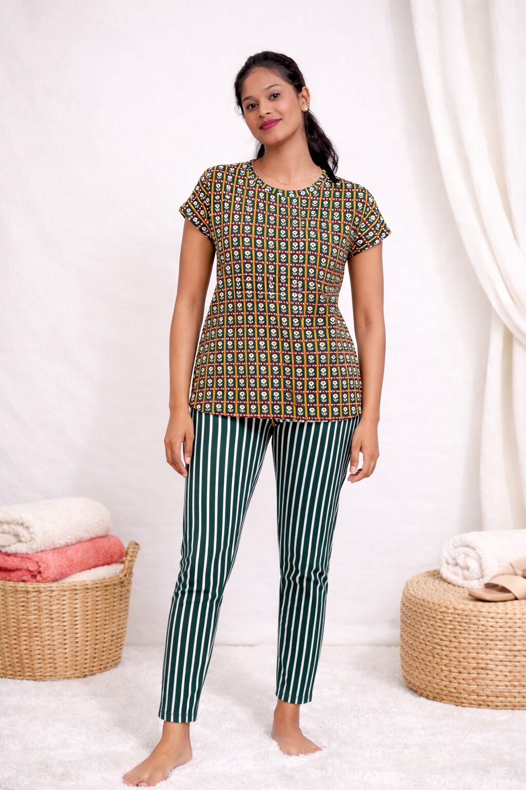 Heritage Bloom Lyocell Top - Image 2