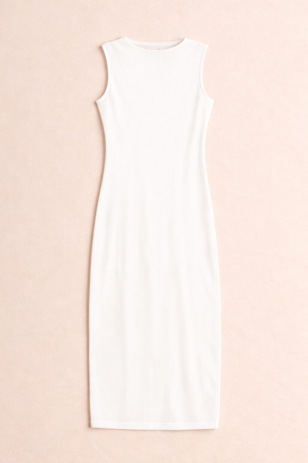 Luxe Pearl Rib Midi Dress - Image 4