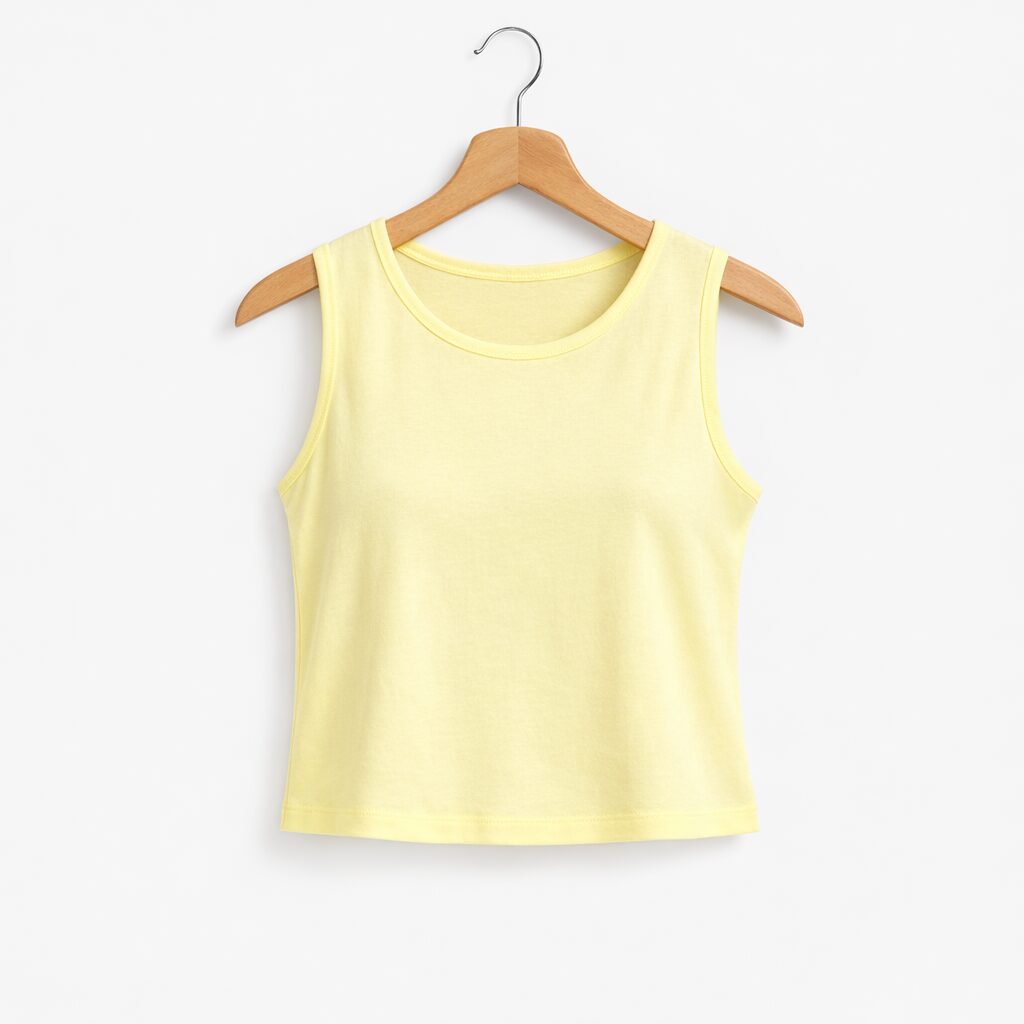 Lime Soft Tank Top - Image 4