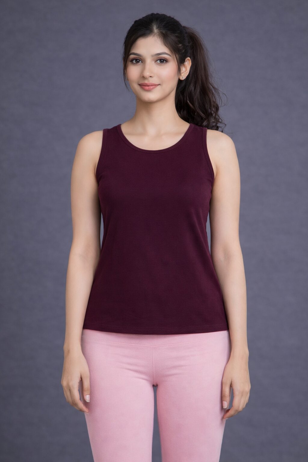 Wine Soft Tank Top