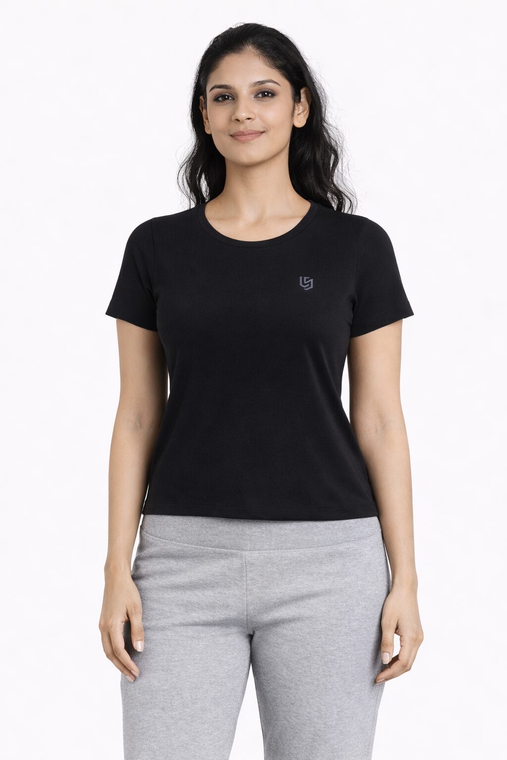 Nightfall black Round Neck T-shirt